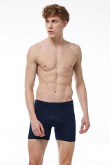 Malabadi Erkek Desenli Modal Uzun Boxer 6 Adet 6M250