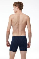 Malabadi Erkek Desenli Modal Uzun Boxer 6 Adet 6M250