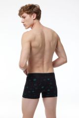 Malabadi Erkek Desenli Modal Boxer 6 Adet 6M252