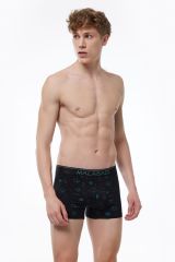 Malabadi Erkek Desenli Modal Boxer 6 Adet 6M252