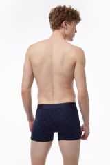 Malabadi Erkek Desenli Modal Boxer 6 Adet 6M252