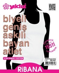 Yıldız Kadın Biyeli Geniş Askılı Atlet 2038