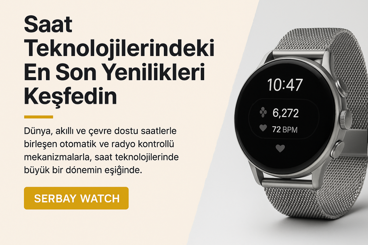 Saat Teknolojileri: Zamanın Ötesine Taşıyan Yenilikler