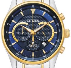Citizen SW.AN8194-51L Tacymeter Erkek Kol Saati