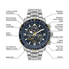 Citizen Promaster Skyhawk SW. JY8078-52L Radyo Kontrollü Eco-Drive Saat