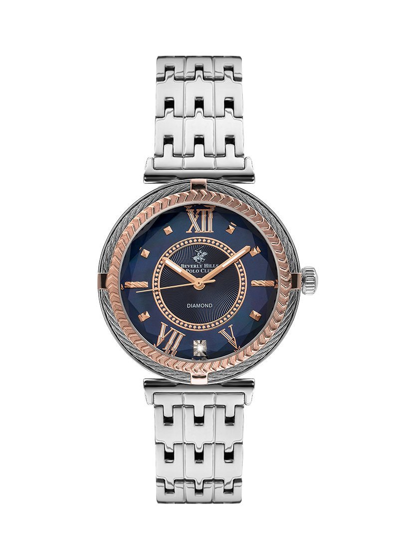Beverly Hills Polo Club SW BP3222X.590 Pırlantalı Kadın Kol Saati,
