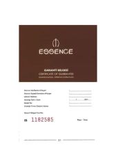Essence SW. D1147.520 Kıvrımlı Kordon Kadın Kol Saati