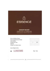 Essence SW. D1147.110 Kıvrımlı Kordon Kadın Kol Saati