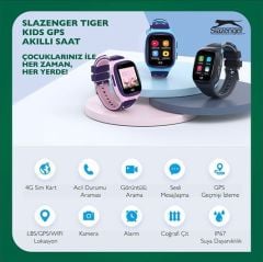 Slazenger 4G GPS Akıllı Çocuk Saati - SW. SL.09.2158.5.11