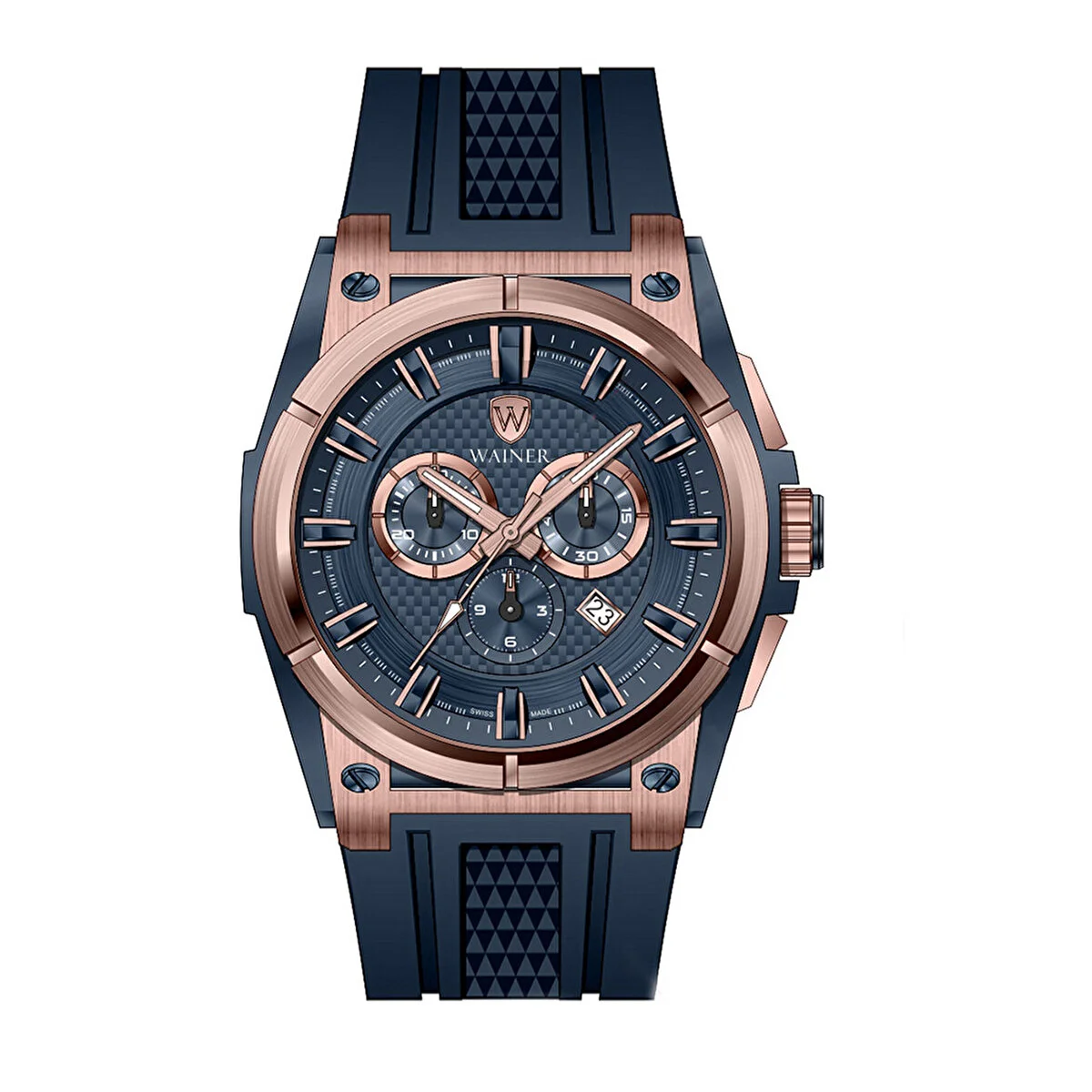 Wainer SW. WA.16666-B Swiss Made Erkek Kol Saati