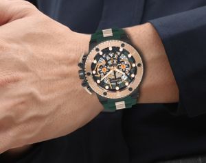 Quantum HNG535.857 Erkek Spor Saat – Rose Gold Siyah
