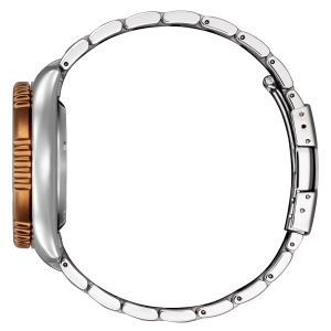 Citizen NY0164-65XE Erkek Dalgıç Saati – Otomatik Mekanizma, Bronz Bezel, 200M Su Geçirmezlik