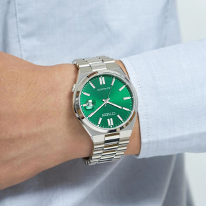Citizen Tsuyosa NJ0150-81X Erkek Saat – Yeşil Kadran, Otomatik Mekanizma, Safir Cam