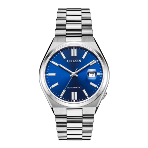 Citizen Tsuyosa NJ0150-81L Erkek Saat – Mavi Kadran, Otomatik Mekanizma, Safir Cam