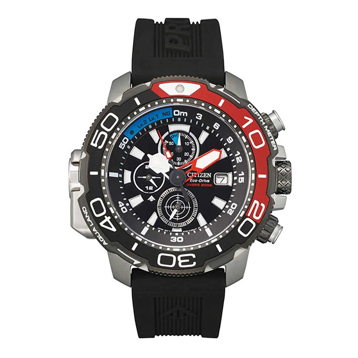 Citizen BJ2167-03E Promaster Aqualand Eco-Drive Dalgıç Kronograf Erkek Kol Saati