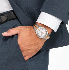 Citizen Gts Sports AW1756-89A Eco-Drive İki Renkli Çelik Erkek Kol Saati
