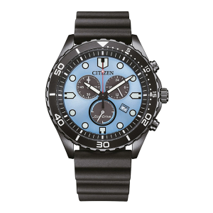 Citizen AT2567-18L Mavi Kadranlı Chronograph Eco-Drive Erkek Kol Saati