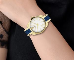 Lee Cooper LC07139.120 Kadın Kol Saati | Gold-Lacivert Zarafeti