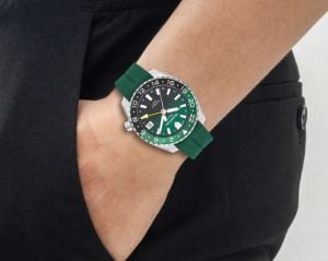 Quantum QMG1105.375 Erkek Kol Saati – Otomatik GMT Mekanizma, 20 ATM Su Geçirmez, Safir Cam