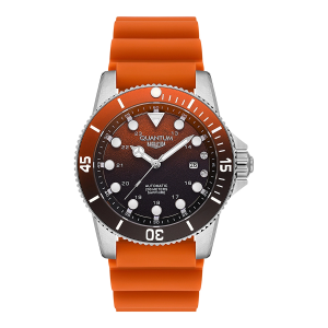 Quantum BAR1115.388 Otomatik Kol Saati | 44 mm Kasa, Silikon Kordon, 20 ATM Su Geçirmez