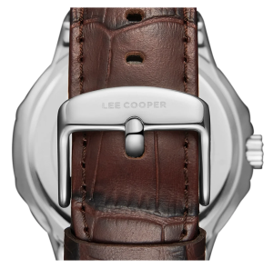 Lee Cooper LC08108.374 Erkek Kol Saati | Yeşil Kadran, Deri Kordon, Quartz Mekanizma