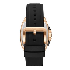 Lee Cooper LC08081.451 Rose Altın Detaylı Siyah Erkek Kol Saati