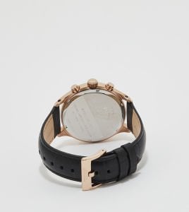 Beverly Hills Polo Club BP3112X.451 Erkek Kol Saati – Siyah Deri Kordonlu, Multifonksiyon Quartz Mekanizma