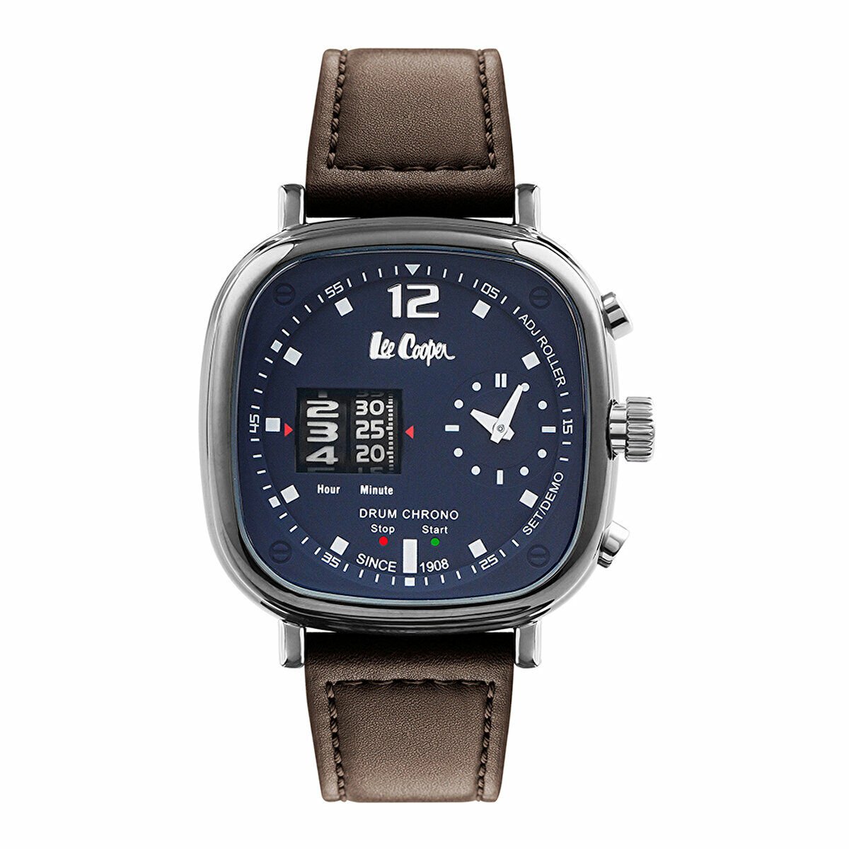 Lee Cooper SW.LC07003.096 Drum Chrono Erkek Kol Saati