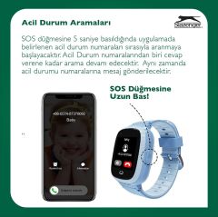 Slazenger SW.SL.09.2158.5.05 Sim Kartlı Çocuk Akıllı Saati