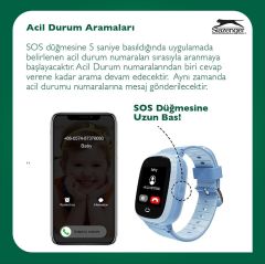 Slazenger Smart Tiger Kids SWSL092158507 Sim Kartlı Çocuk Akıllı Saati