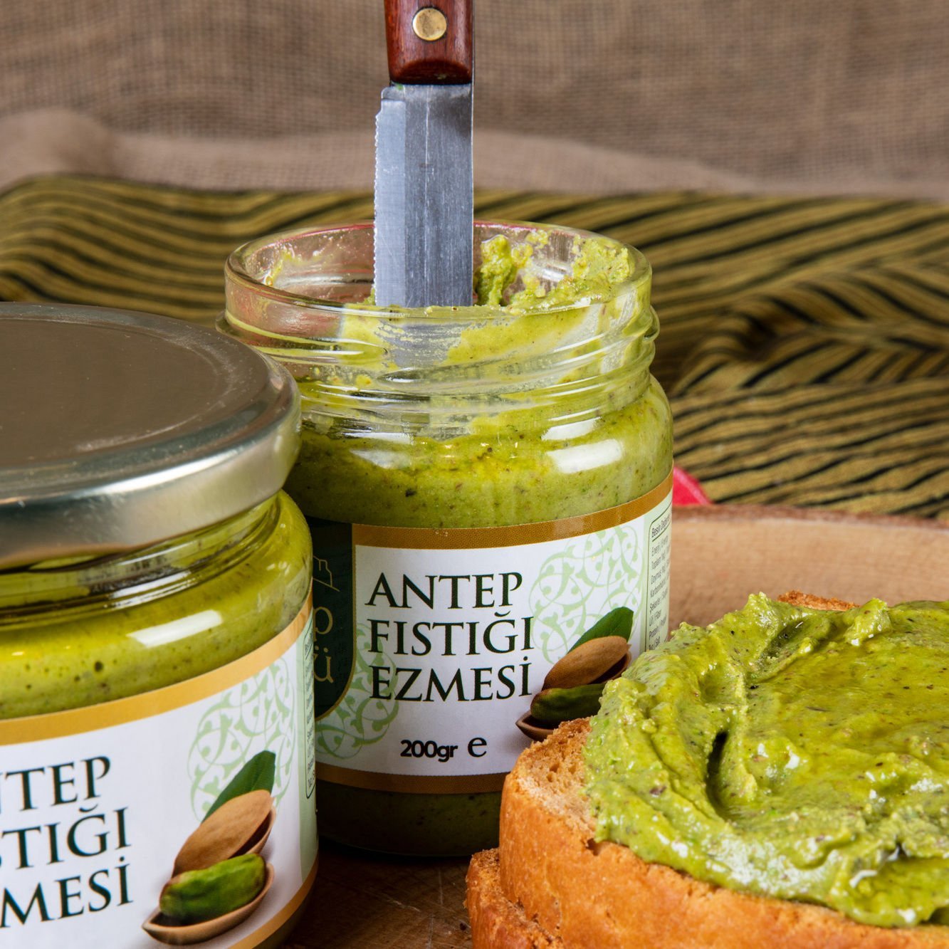 Antep Fıstık Ezmesi Kahvaltılık 200 g