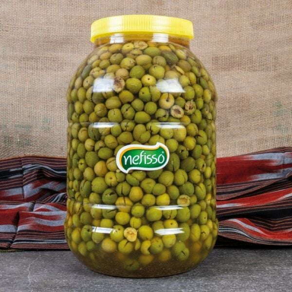 Yeşil Zeytin Çekirdeksiz Barak 4500 cc Bidon X 3 Adet