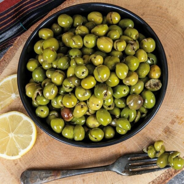 Yeşil Zeytin Çekirdeksiz Barak 4500 cc Bidon X 3 Adet