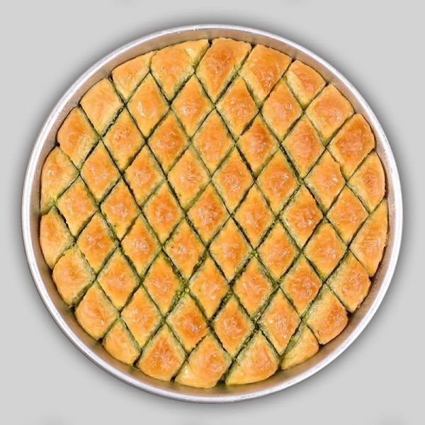 Antep Fıstıklı Orijinal Mekik Baklava 2 KG Tepsi + Hızlı Kargo (Ertesi Gün Teslim İst-Ank-İzm)