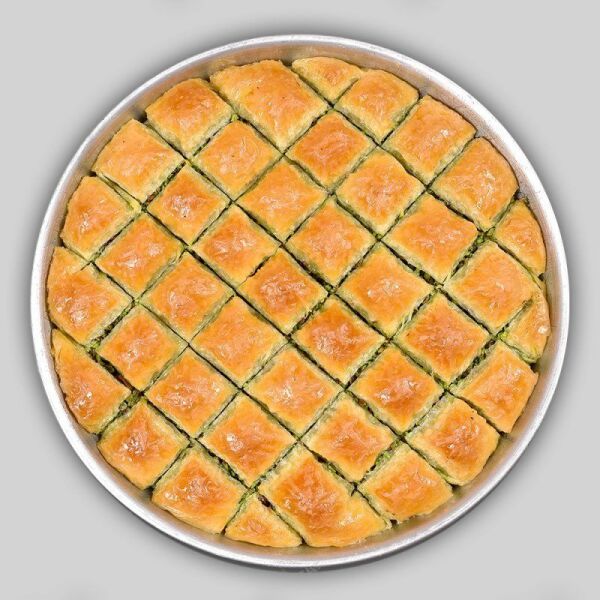 Antep Fıstıklı Özel Kare Baklava 3 Kg Tepsi + Hızlı Kargo Ertesi Gün Teslim (İst-Ank-İzm)