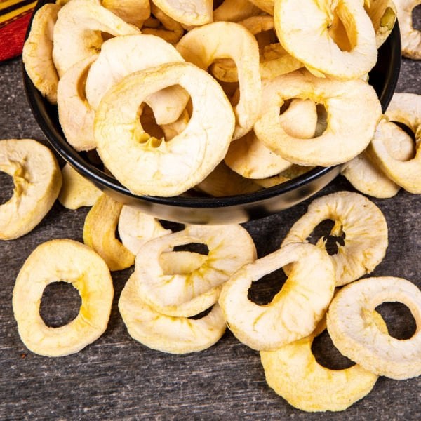 Doğal Kuru Elma Halka Dilim ( Şekersiz Doğal Kurutma ) 400 g