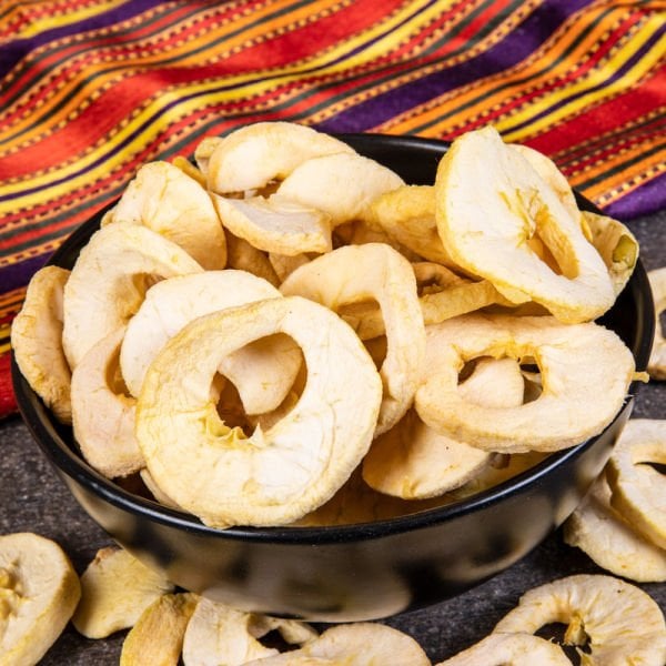 Doğal Kuru Elma Halka Dilim ( Şekersiz Doğal Kurutma ) 400 g