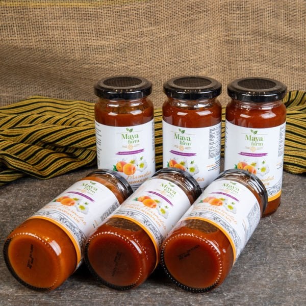 Kayısı Marmelatı Doğal ( Kabızlık için veya Kahvaltılık ) 250 g X 6 Adet Kavanoz