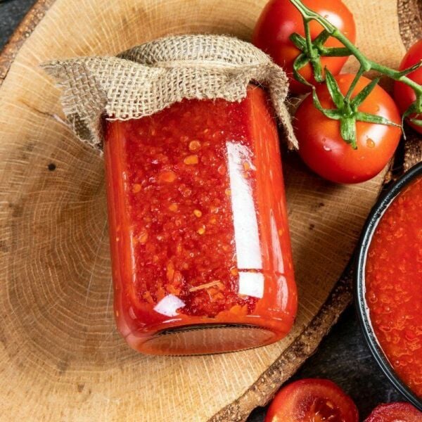 Domates Konservesi ( Ev Yapımı) Net 600 g X 6 Adet