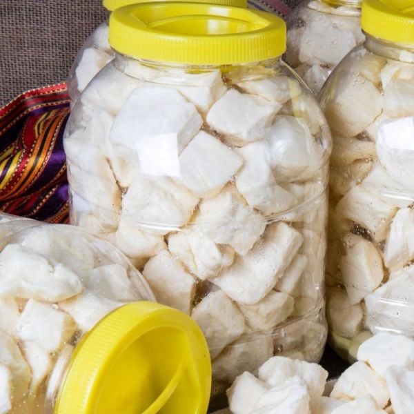 Antep Peyniri ( İnek ) Kışlık Basma Tuzlu Salamura 9 Kg (3 Kg x 3 Adet) Bidon