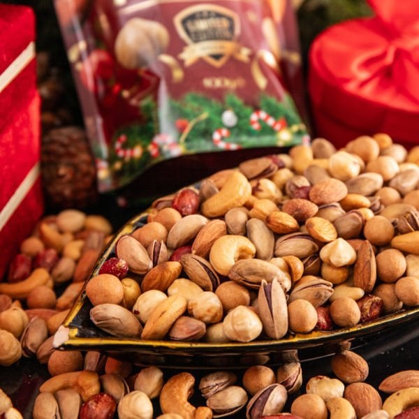 Yılbaşı Hatırası Özel Çerezi - Karışık Kokteyl Kuruyemiş 400 g