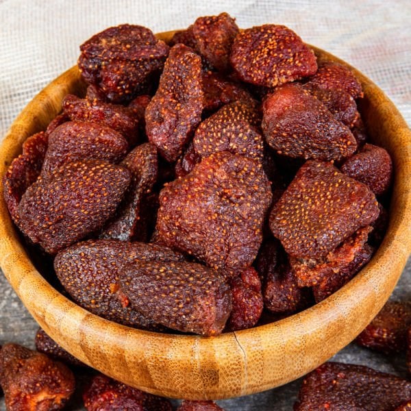 Şekersiz Kurutulmuş Doğal Çilek Kurusu 250 g