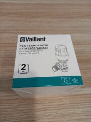 Vaillant Köşe Pex Termostatik Radyatör Vanası VAI-TP1 (3'lü Paket)
