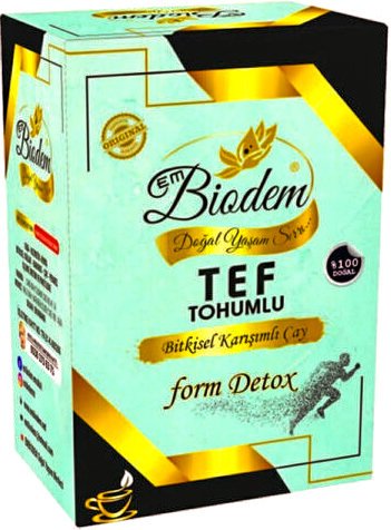 Teff Tohumlu Bitkisel Form Detox Çayı