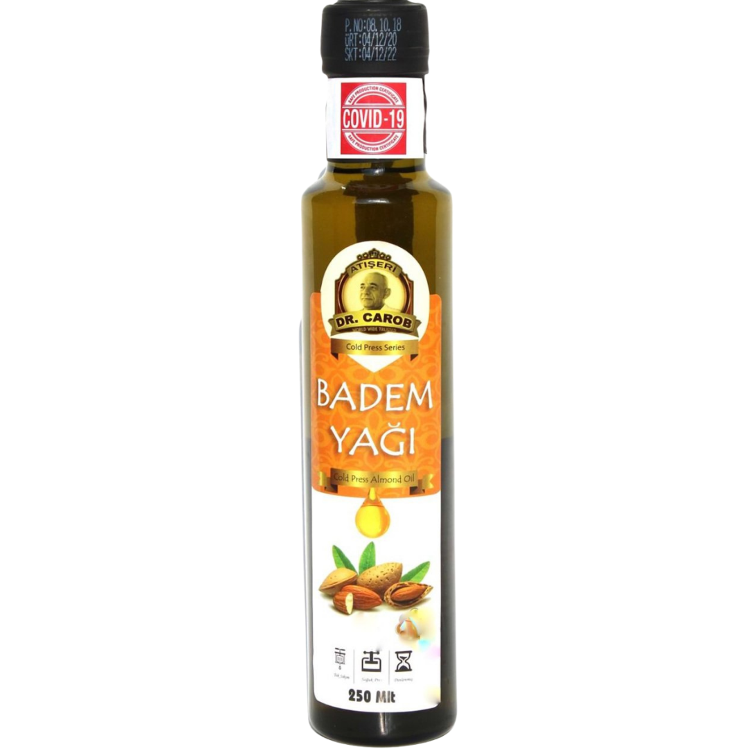 Tatlı Badem Yağı (Soğuk Sıkım) - 250 ml