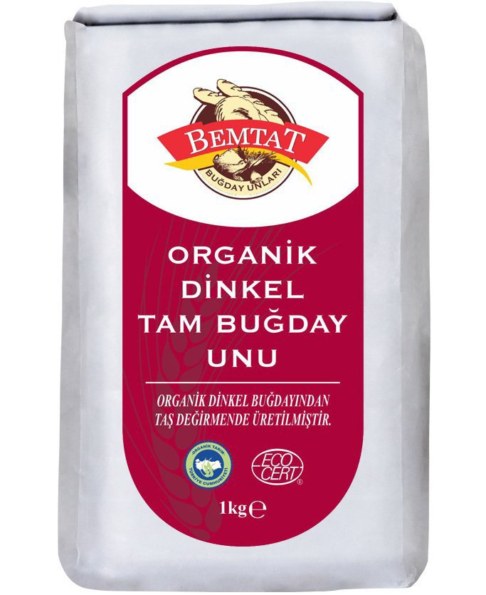 Organik Dinkel Tam Buğday Unu 1 Kg