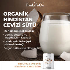 Organik Hindistan Cevizi Sütü 400 ml