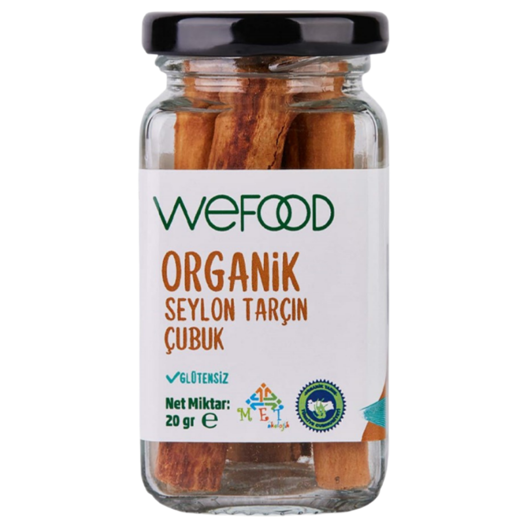 Organik Seylon Tarçın Çubuk 20 gr