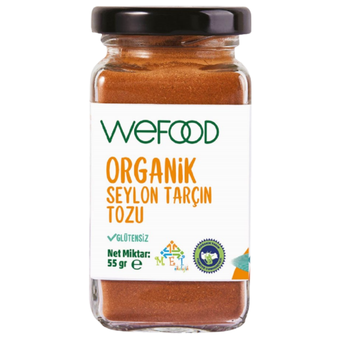 Organik Seylon Tarçın Tozu 55 gr