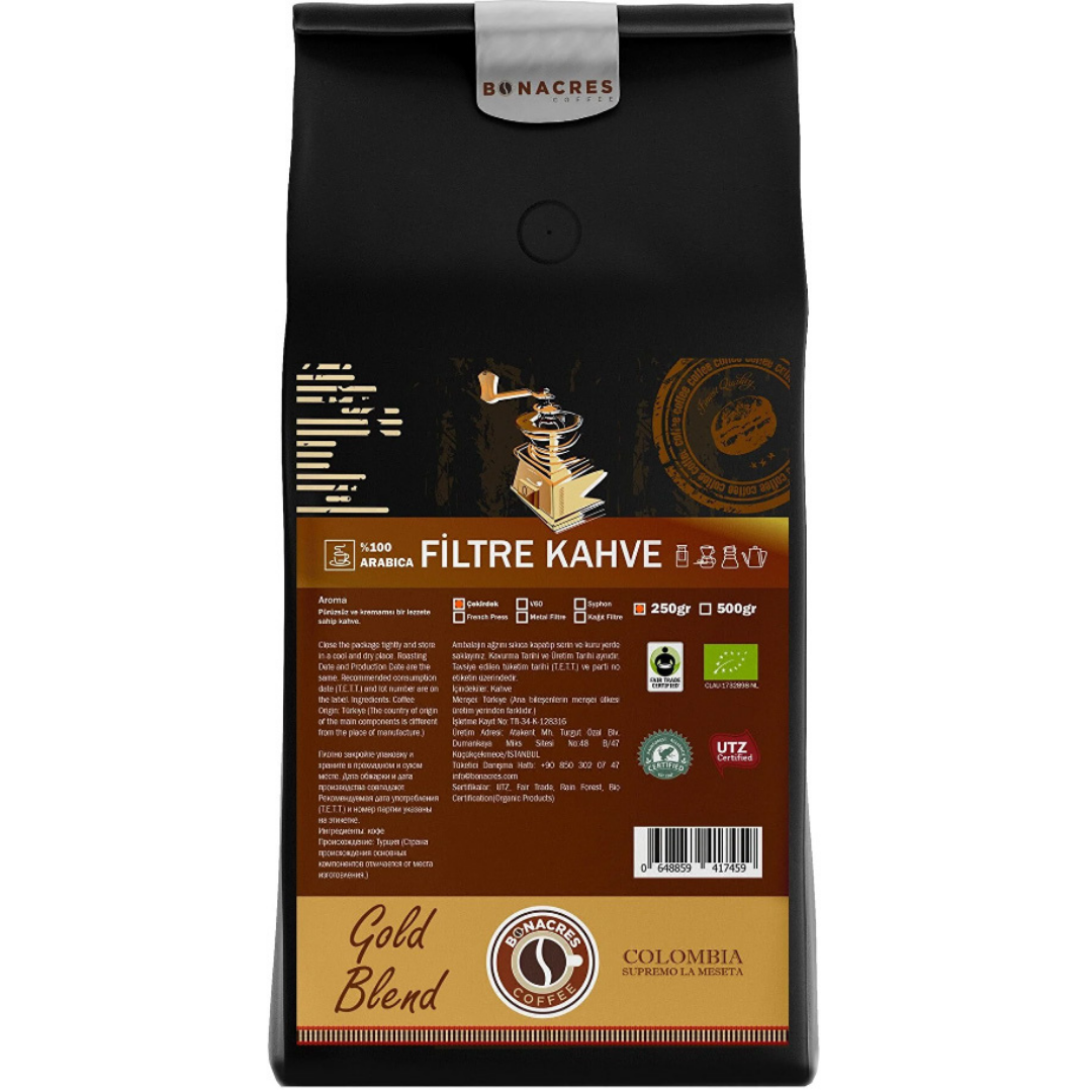 Gold Blend Filtre Kahve 250gr (Öğütülmüş)